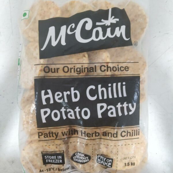 Mccain Herb Chilly Patty 1.5kg