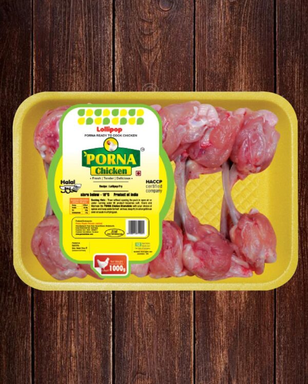 Porna  Chicken lollipop