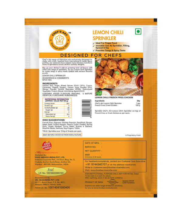 VKL Lemon Chilli Sprinkler