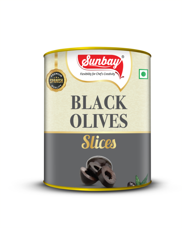 VKL Black Olives Slice 680ml