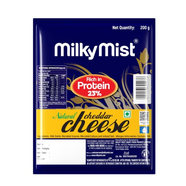 Milkymist Cheddar cheese 1kg