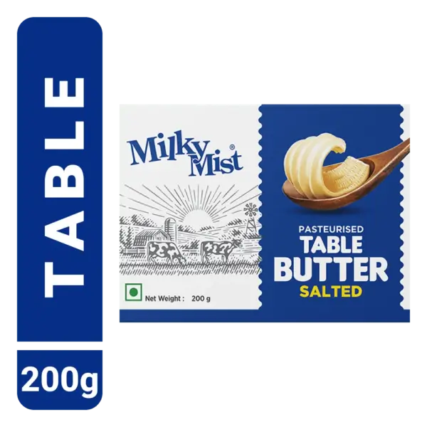 Milkymist Table Butter 200grm New Mrp