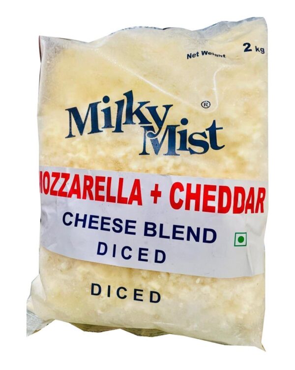 Milkymist Cheese Blend Diced 1kg