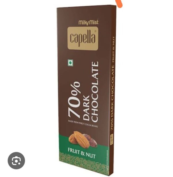 Milkymist Dark Chocolate 70 Per F&N 125gm 
