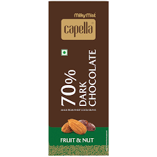 Milkymist Dark Chocolate 70 Per F&N 80gm