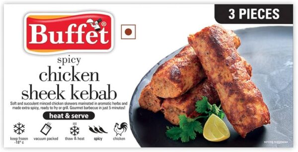 Buffet Chicken Sheek Kabab 240gm