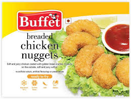 Buffet Breaded Chicken Nuggets 300gm