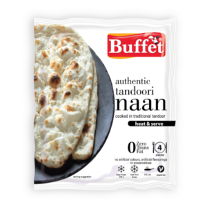 Buffet Tandoori Garlic Naan 340gm