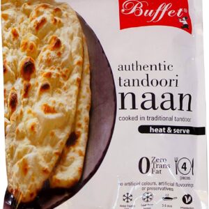 Buffet Tandoori Plain Naan 340gm