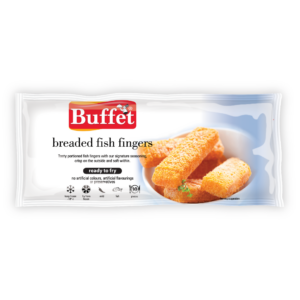 Buffet Breaded Fish Fingers 250gm