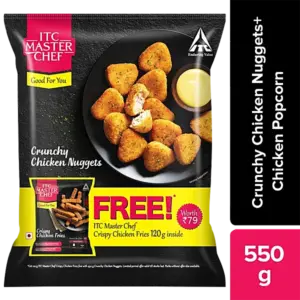 ITC Chicken Nug+pop 550gm