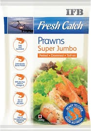 IFB Super Jumbo Prawns 200gm