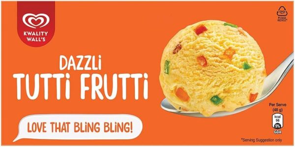 Kwality Walls CD Tutti Fruity 700ml(1*1)