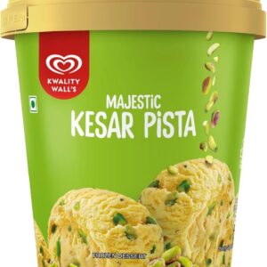 Kwality Walls Kesar Pista Tub 500ml(1*2)
