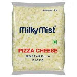 Milkymist Mozzarella Cheese Diced 1kg
