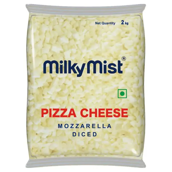 Milkymist Mozzarella Cheese Diced 1kg