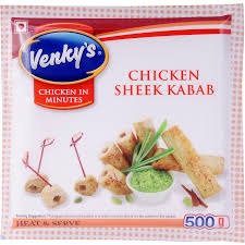 Venky's Chicken Sheekh Kabab 500 Grm