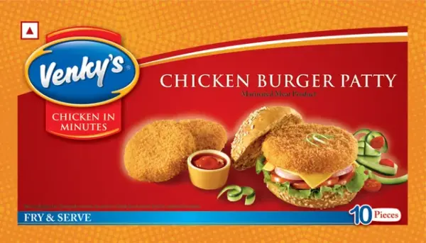 Venky's Chicken Burger 500grm