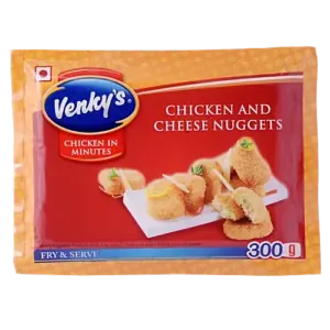 Venky's Chicken Cheese Nuggets 300grm