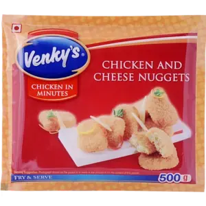 Venky's Chicken Cheese Nuggets 500grm