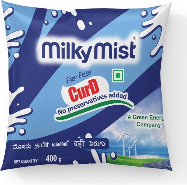 Milkymist Pouch Curd 400gm