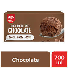 Kwality Walls CD Chocolate 700ml(1*1)
