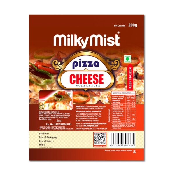 Milkymist Mozzarela Cheese 200g